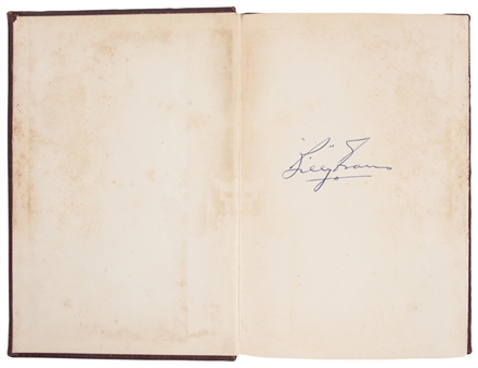 Billy Evans Signed "Umpiring From The Inside" Hardcover Book (Beckett)